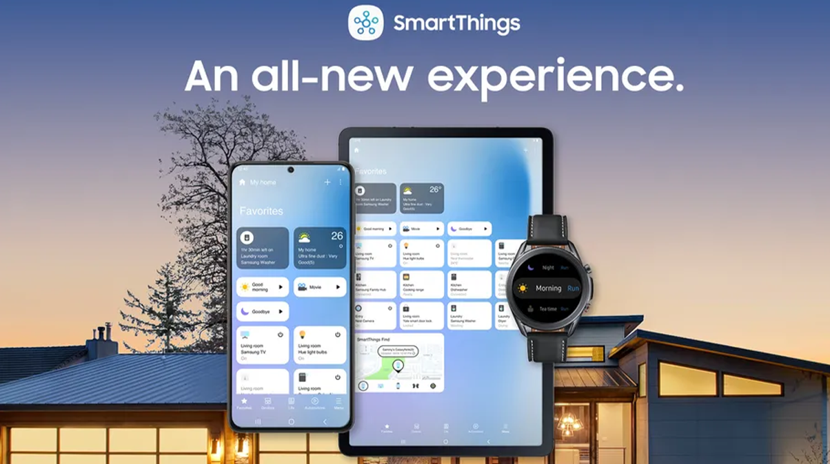 Samsung a oferit aplicației sale inteligente SmartThings o interfață nouă