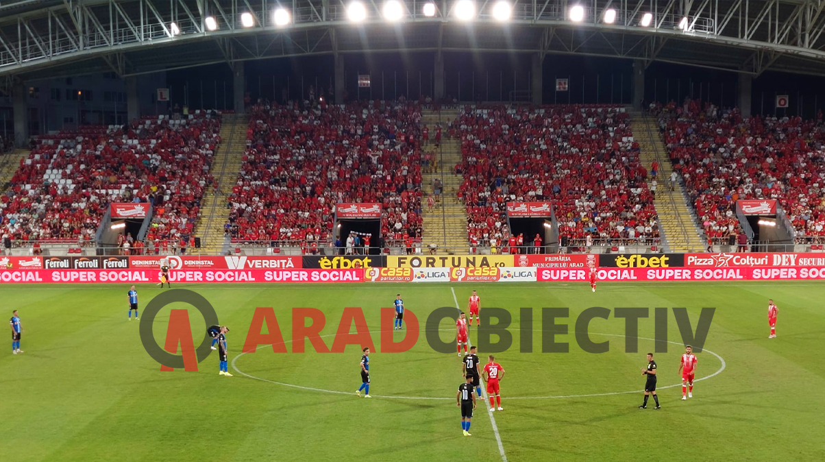 Într-o atmosferă fantastică UTA Arad – Universitatea Craiova 1 - 0