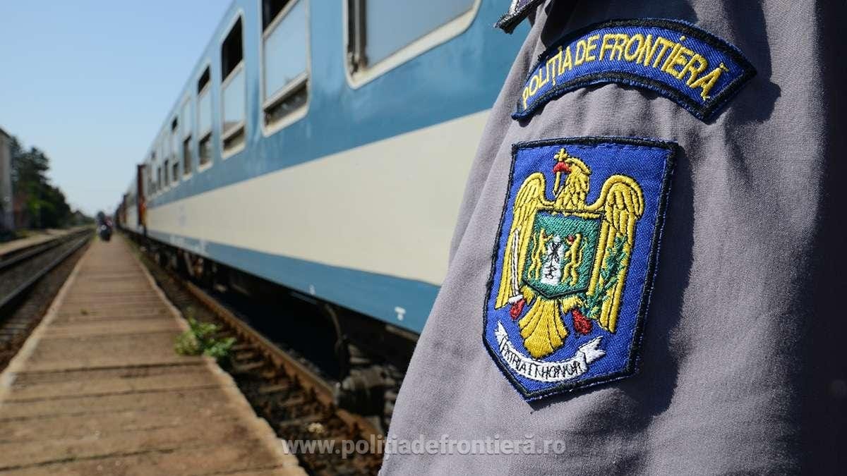 politia de frontiera tren gara curtici