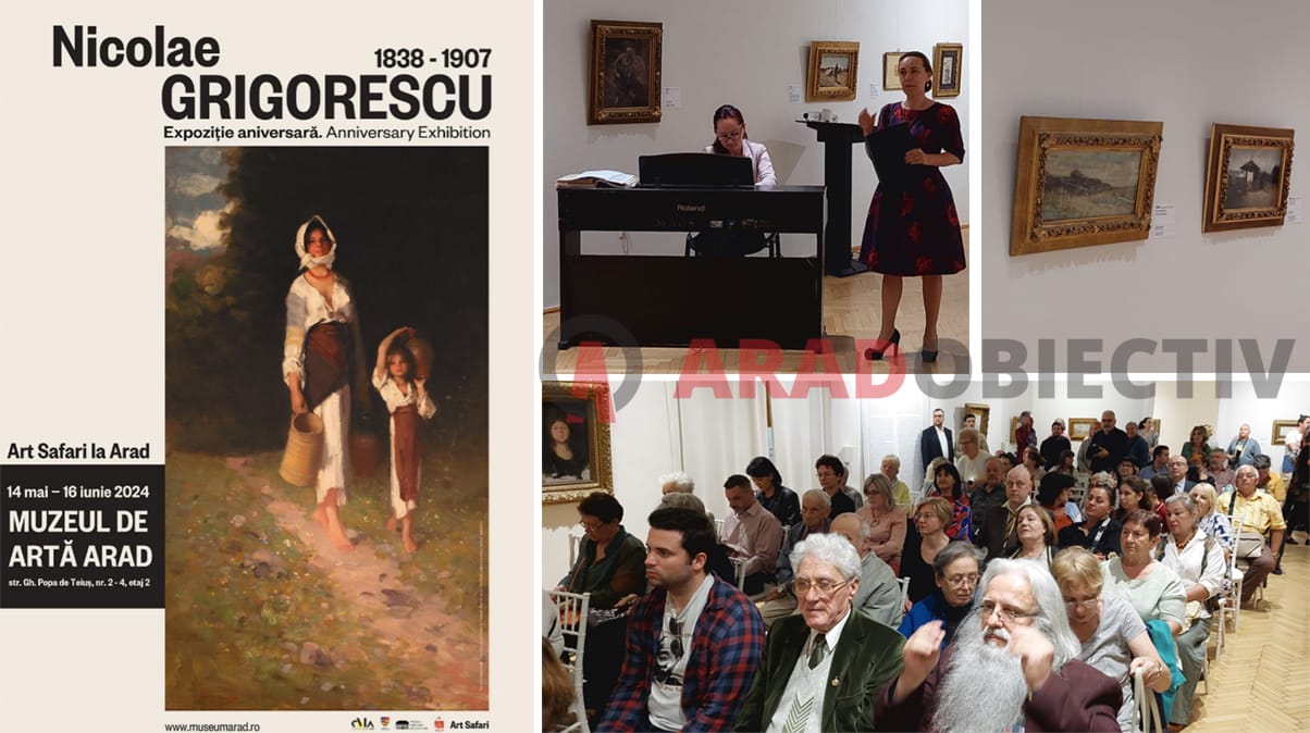 Eveniment la Muzeul de Artă Arad – „Nicolae Grigorescu. Expoziție aniversară”