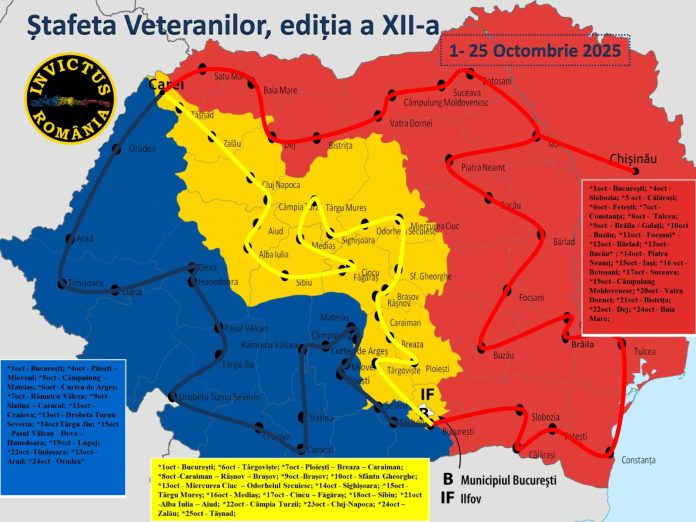 Stafeta Veteranilor - Arad 2025