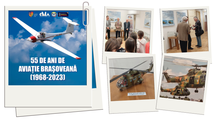 Expozitia 55 de ani de aviatie brasoveana